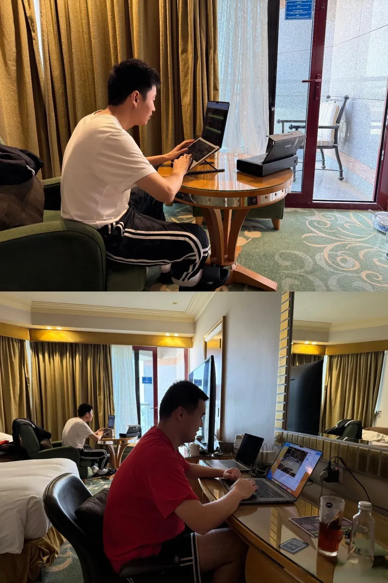 看看妻子和, He, 天的时间里